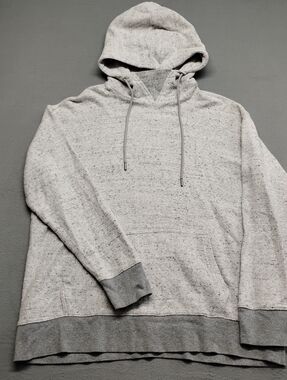 Express Light Gray Men's Hoodie Pullover